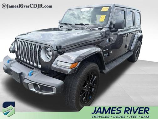 Granite Crystal Metallic Clearcoat 2023 Jeep Wrangler 4xe Sahara