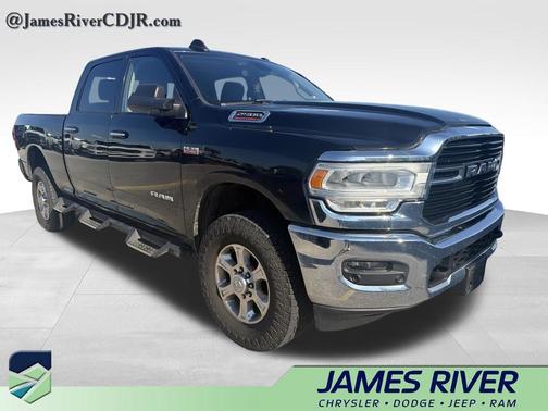 Diamond Black Crystal Pearlcoat 2019 RAM 2500 Big Horn Crew Cab 4x4 6'4' Box