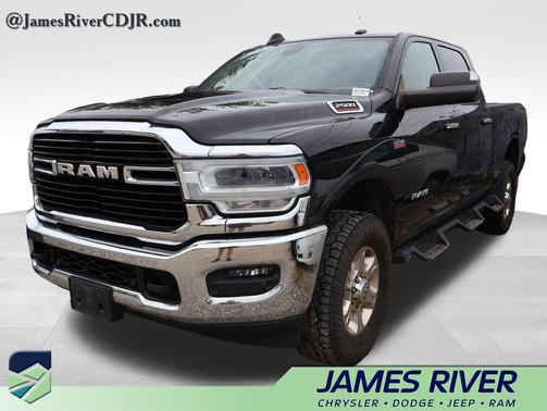 Diamond Black Crystal Pearlcoat 2019 RAM 2500 Big Horn Crew Cab 4x4 6'4' Box