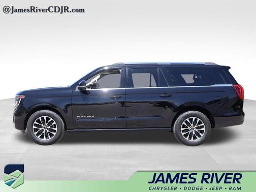 Black Metallic 2025 Ford Expedition Max Platinum