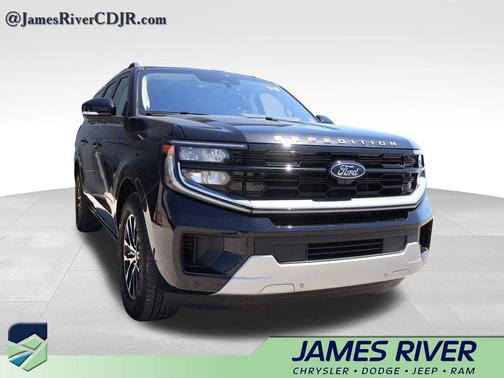 Black Metallic 2025 Ford Expedition Max Platinum
