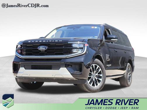Black Metallic 2025 Ford Expedition Max Platinum