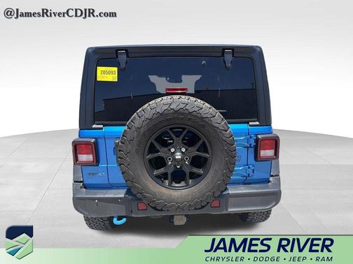 Hydro Blue Pearlcoat 2024 Jeep Wrangler 4xe Willys