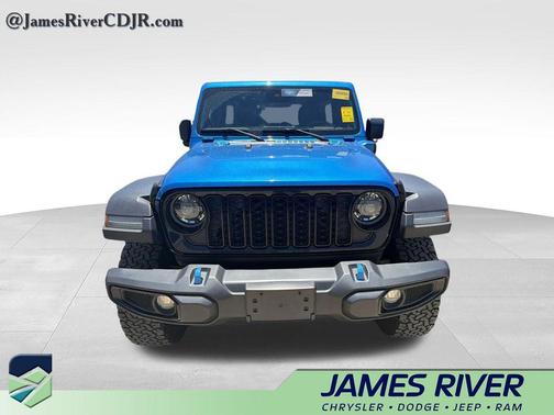 Hydro Blue Pearlcoat 2024 Jeep Wrangler 4xe Willys