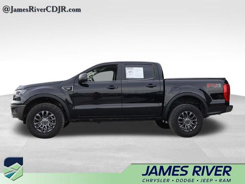 Shadow Black 2021 Ford Ranger XLT