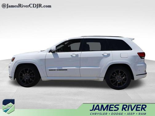 Bright White Clearcoat 2021 Jeep Grand Cherokee High Altitude