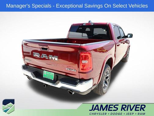 Delmonico Red Pearlcoat 2026 RAM 1500 Laramie
