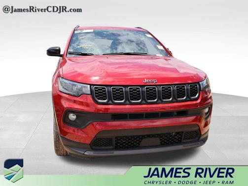 Red Hot Pearlcoat 2025 Jeep Compass Latitude