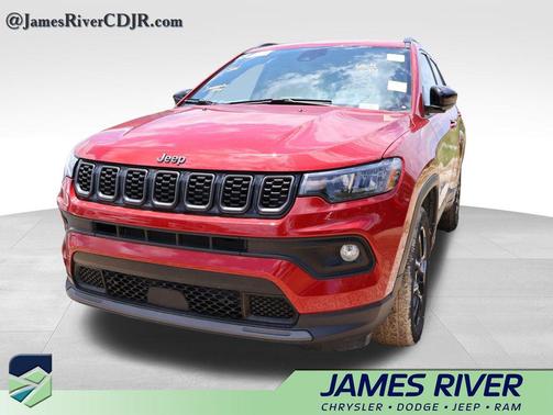 Red Hot Pearlcoat 2025 Jeep Compass Latitude