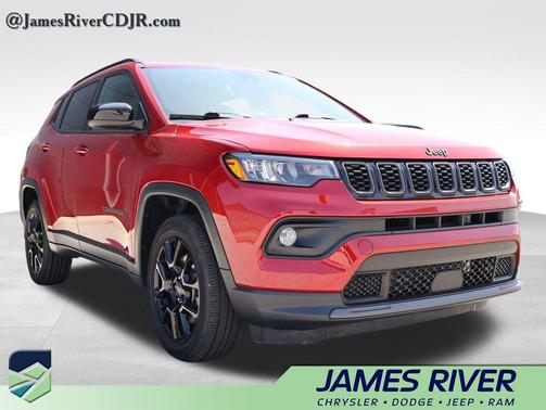 Red Hot Pearlcoat 2025 Jeep Compass Latitude