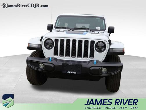 Bright White Clearcoat 2023 Jeep Wrangler 4xe Rubicon