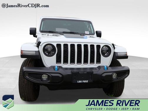 Bright White Clearcoat 2023 Jeep Wrangler 4xe Rubicon