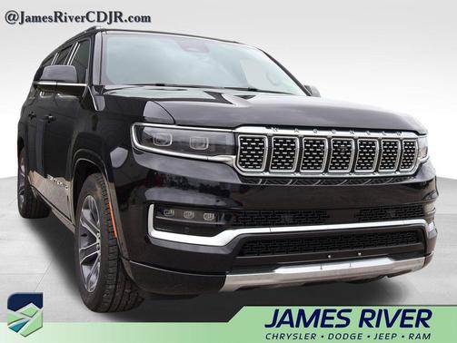 Diamond Black Crystal Pearlcoat 2024 Jeep Grand Wagoneer L 4x4