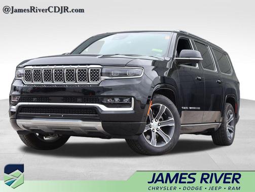 Diamond Black Crystal Pearlcoat 2024 Jeep Grand Wagoneer L 4x4