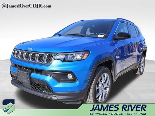 Hydro Blue Pearlcoat 2024 Jeep Compass Latitude Lux