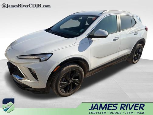 Summit White 2024 Buick Encore GX Sport Touring