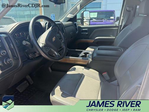 Summit White 2015 Chevrolet Silverado 3500 LTZ