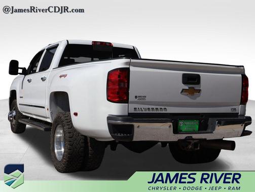 Summit White 2015 Chevrolet Silverado 3500 LTZ