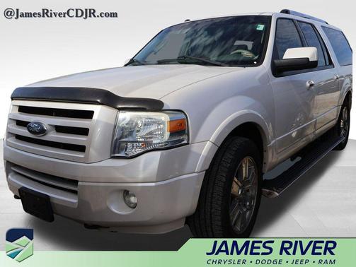 White Platinum Metallic Tri-Coat 2010 Ford Expedition EL Limited