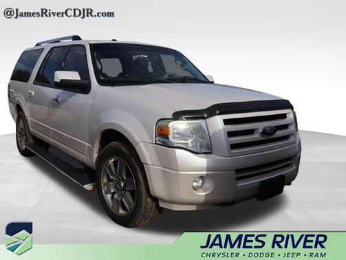 White Platinum Metallic Tri-Coat 2010 Ford Expedition EL Limited