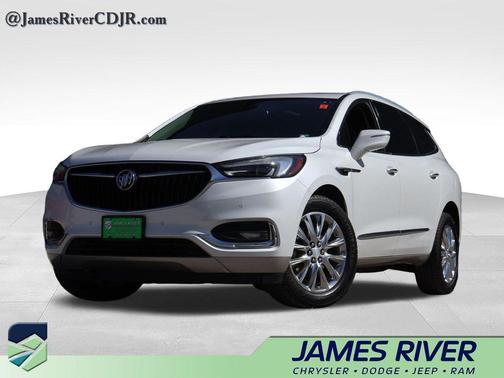 White Frost Tricoat 2019 Buick Enclave Premium