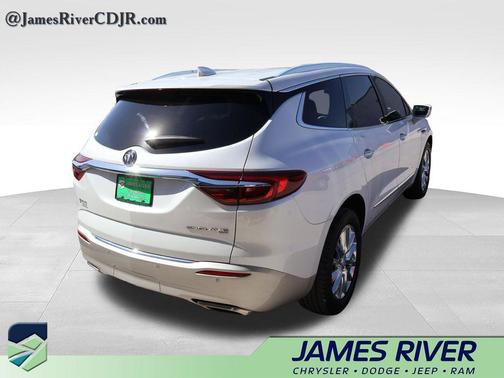 White Frost Tricoat 2019 Buick Enclave Premium