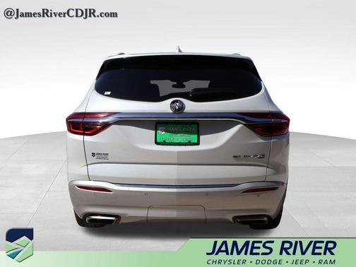 White Frost Tricoat 2019 Buick Enclave Premium