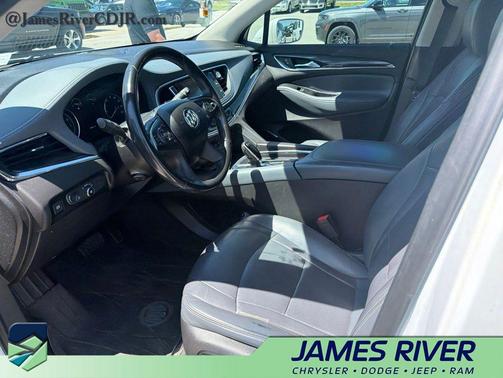 White Frost Tricoat 2019 Buick Enclave Premium