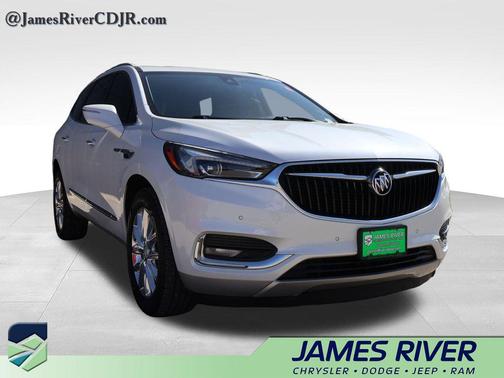 White Frost Tricoat 2019 Buick Enclave Premium