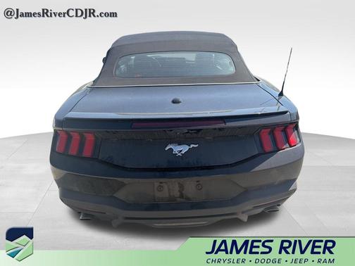 Shadow Black 2025 Ford Mustang EcoBoost Premium