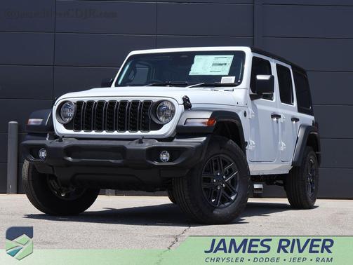 bright white clearcoat 2026 Jeep Wrangler Sport