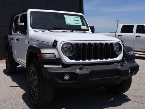 bright white clearcoat 2026 Jeep Wrangler Sport