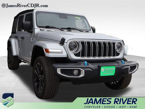 Silver Zynith Clearcoat 2024 Jeep Wrangler 4xe Sahara