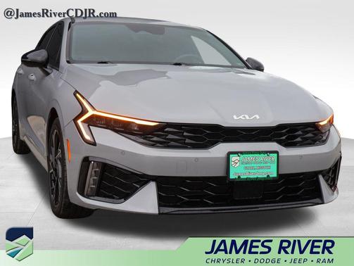 Wolf Gray 2025 Kia K5 GT-Line