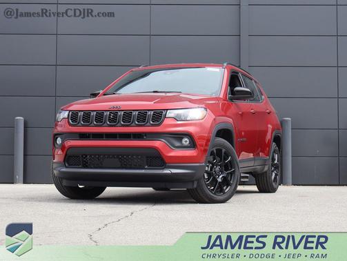 Red Hot Pearlcoat 2026 Jeep Compass Latitude