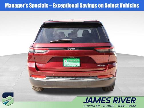 Velvet Red Pearlcoat 2024 Jeep Grand Cherokee Laredo