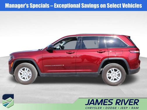 Velvet Red Pearlcoat 2024 Jeep Grand Cherokee Laredo