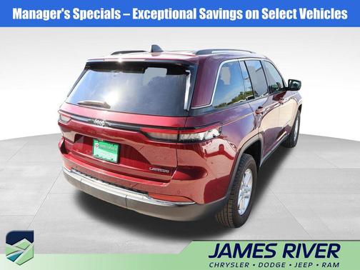 Velvet Red Pearlcoat 2024 Jeep Grand Cherokee Laredo