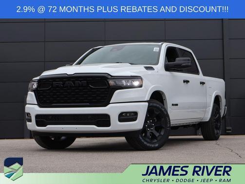 Bright White Clearcoat 2026 RAM 1500 Big Horn/Lone Star