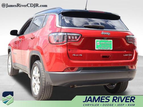Red Hot Pearlcoat 2025 Jeep Compass Limited