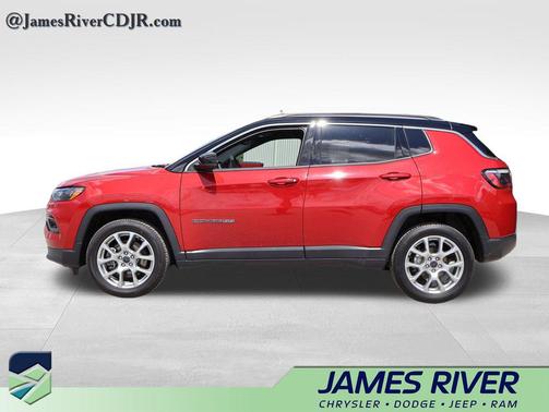 Red Hot Pearlcoat 2025 Jeep Compass Limited