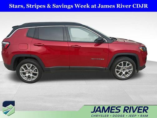 Red Hot Pearlcoat 2025 Jeep Compass Limited