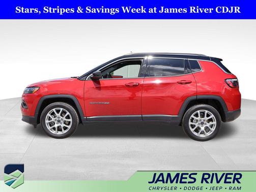 Red Hot Pearlcoat 2025 Jeep Compass Limited
