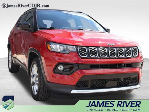 Red Hot Pearlcoat 2025 Jeep Compass Limited