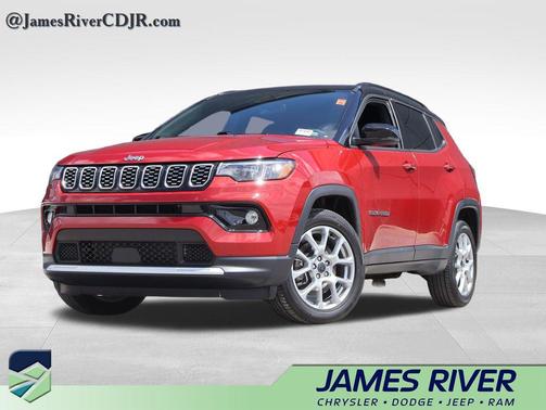 Red Hot Pearlcoat 2025 Jeep Compass Limited