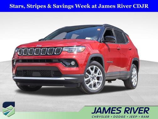 Red Hot Pearlcoat 2025 Jeep Compass Limited
