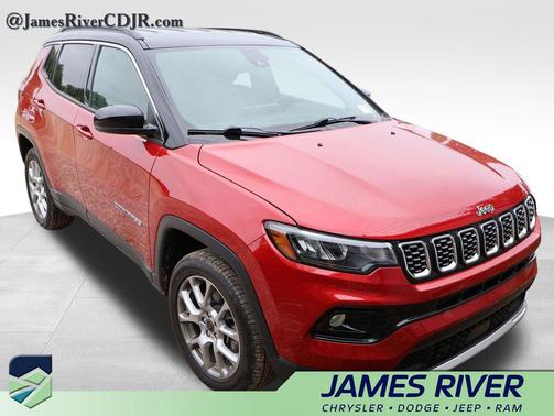 Red Hot Pearlcoat 2025 Jeep Compass Limited