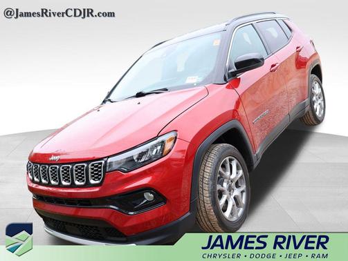 Red Hot Pearlcoat 2025 Jeep Compass Limited