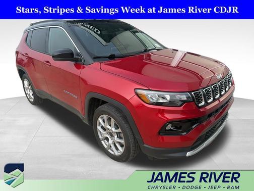 Red Hot Pearlcoat 2025 Jeep Compass Limited