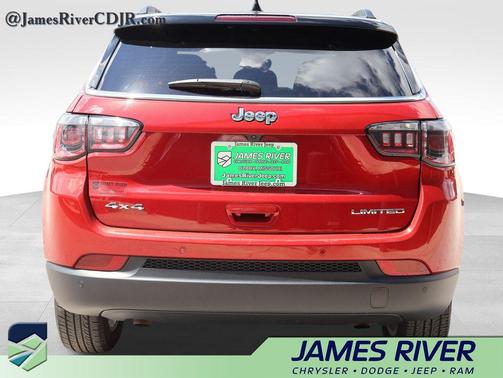 Red Hot Pearlcoat 2025 Jeep Compass Limited